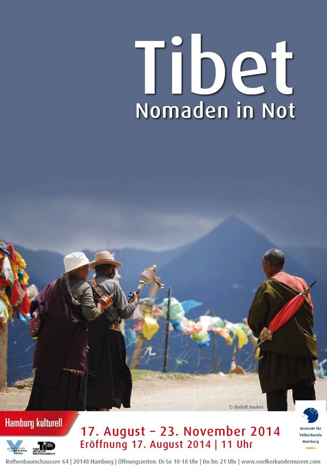 Plakat zur Tibetausstellung