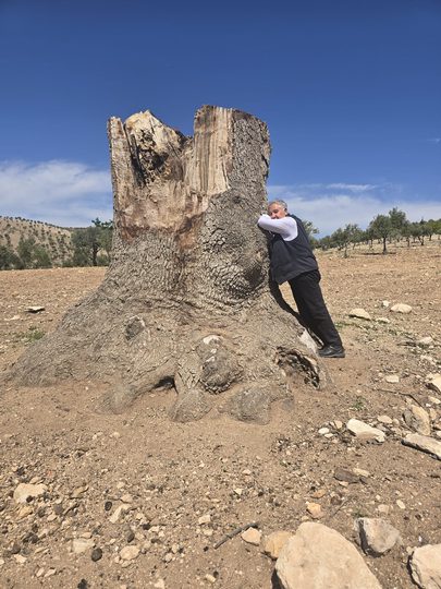 Dr. Kamal Sido in der Kurdenregion in Afrin in Nordsyrien.