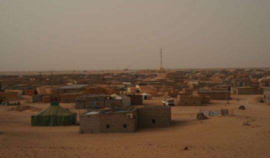 Westsahara - Geflüchtetenlager Aousserd in Algerien.