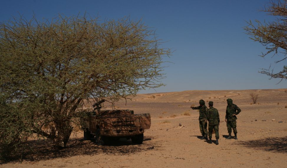 Westsahara - Frontbesuch_Raketenwerfer_2