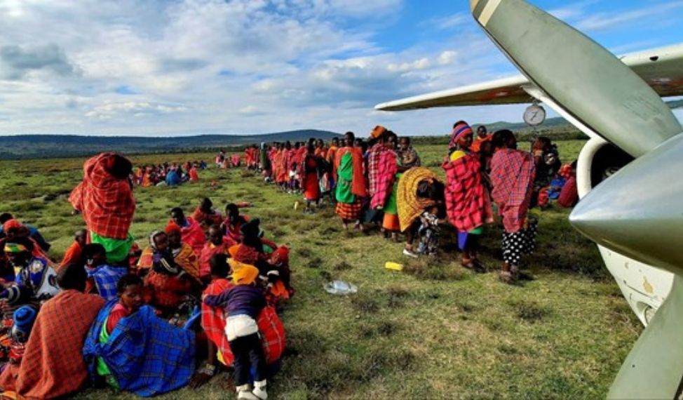 Bis vor wenigen Jahren stellte der Flying Medical Service den Maasai medizinische Versorgung zur Verfügung. © MISA