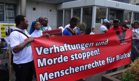 Biafra Demo