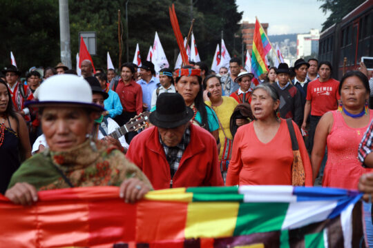 Nach Protesten in Ecuador