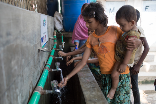 Die Rohingya-Krise, das Leid und das Wasser