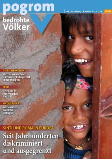 254 bedrohte Völker-Pogrom – Sinti und Roma in Europa. Seit Jahrhunderten diskriminiert und ausgegrenzt.