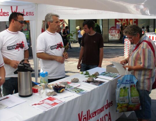 Gedenken an die Opfer des Völkermordes