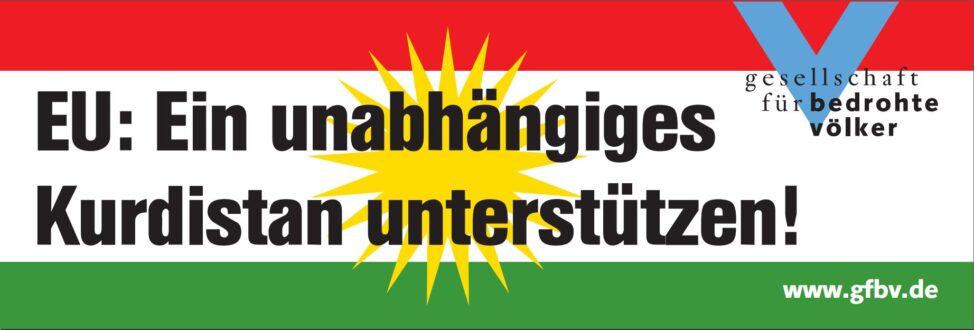 Kundgebung: Deutschland soll die Unabhängigkeit Kurdistans unterstützen
