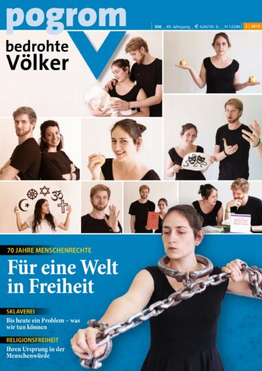 308 70 Jahre Menschenrechte: Für eine Welt in Freiheit