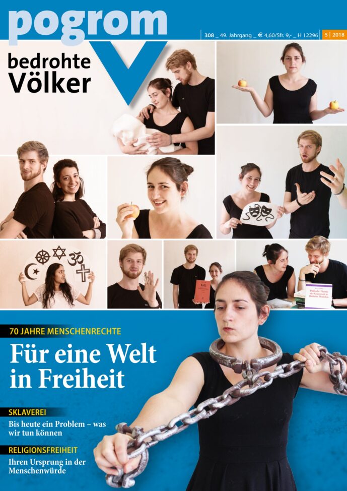 308 70 Jahre Menschenrechte: Für eine Welt in Freiheit
