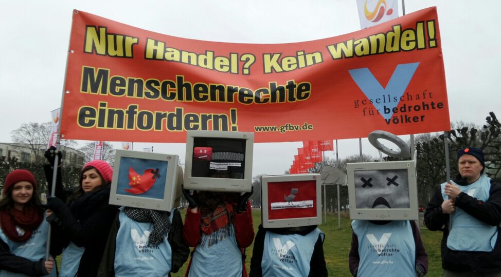 Engagement für Menschenrechte statt Kotau: Internet-Industrie soll sich für mehr Internetfreiheit in China einsetzen