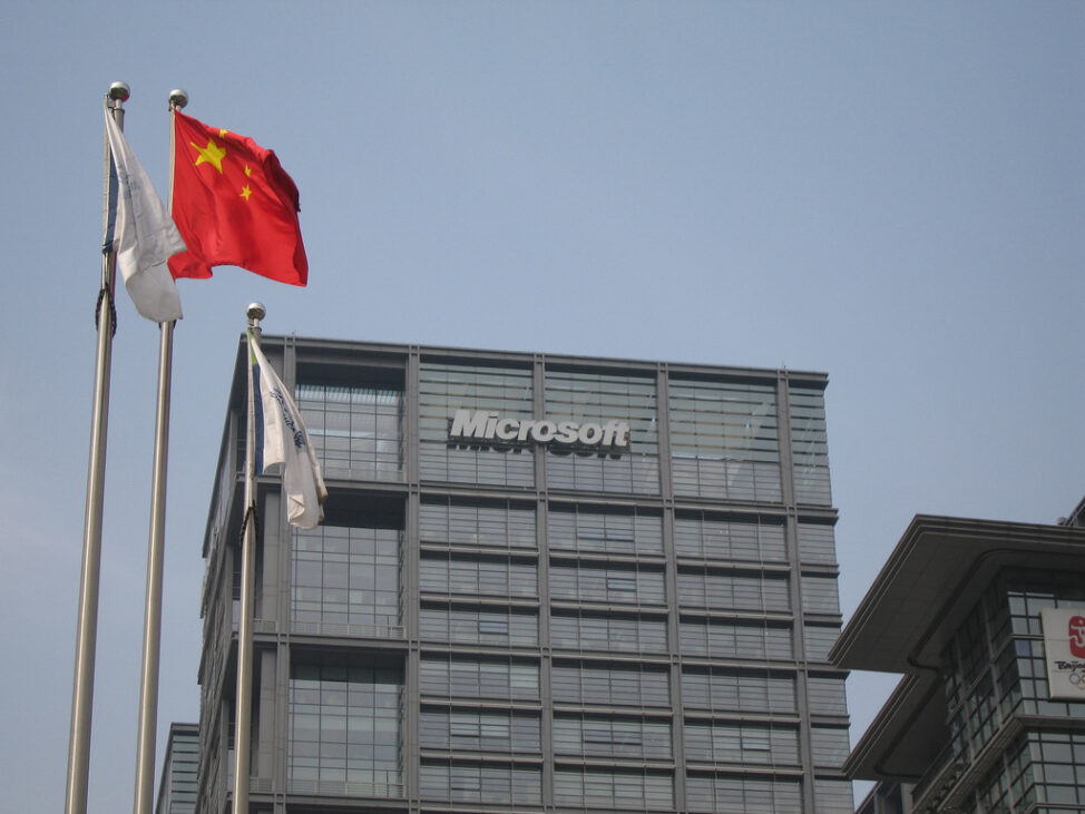 China: Microsoft soll Verbindungen zu chinesischem KI-Entwickler abbrechen