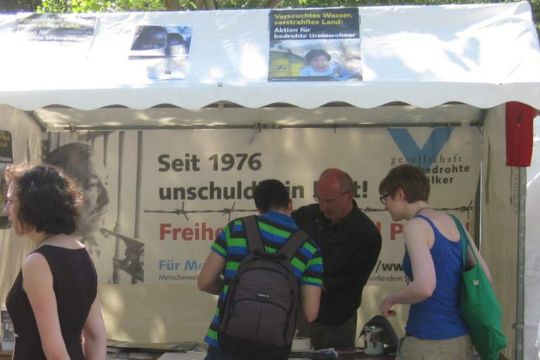 Regionalgruppe Berlin. Foto: GfbV