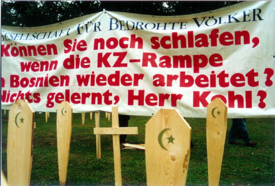 10 Jahre Gesellschaft für bedrohte Völker Sektion Bosnien und Herzegowina – 15 Jahre Engagement für die Opfer des Genozids