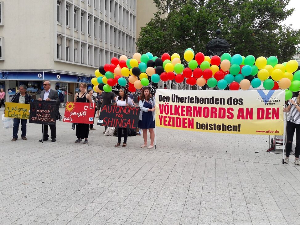 „Rettet yezidische Frauen und Kinder – jetzt!“
