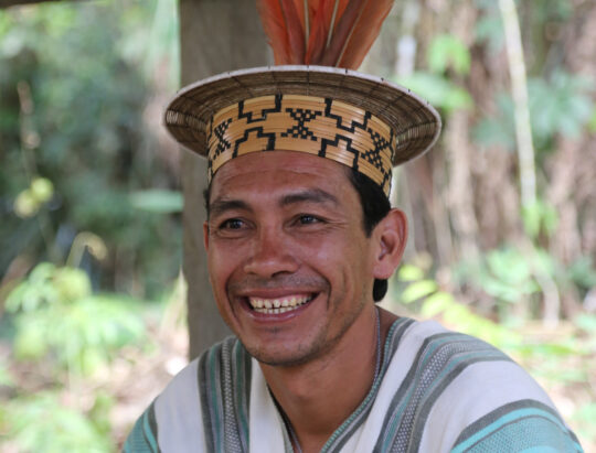 Ashaninka aus Brasilien und Peru schließen sich zusammen