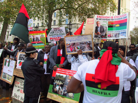 Biafra: Elf Tote durch Polizeigewalt bei Demonstrationen