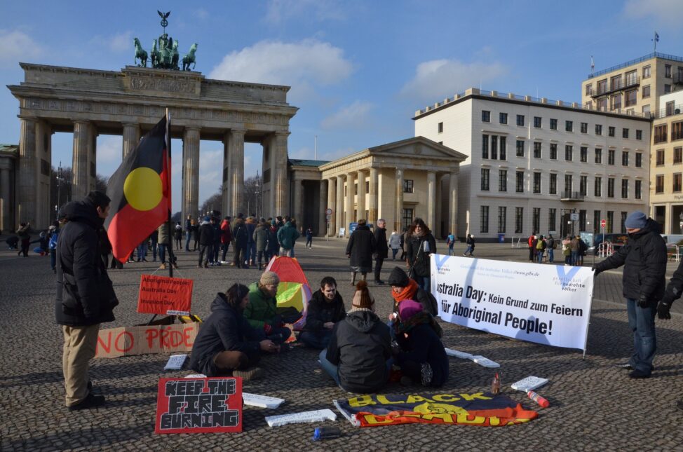 GfbV-Aktion: Kritik am Australia Day