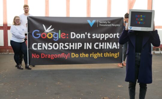 TERMIN:Mahnwache vor Google-Niederlassung in Hamburg gegen Dragon-Fly-Projekt