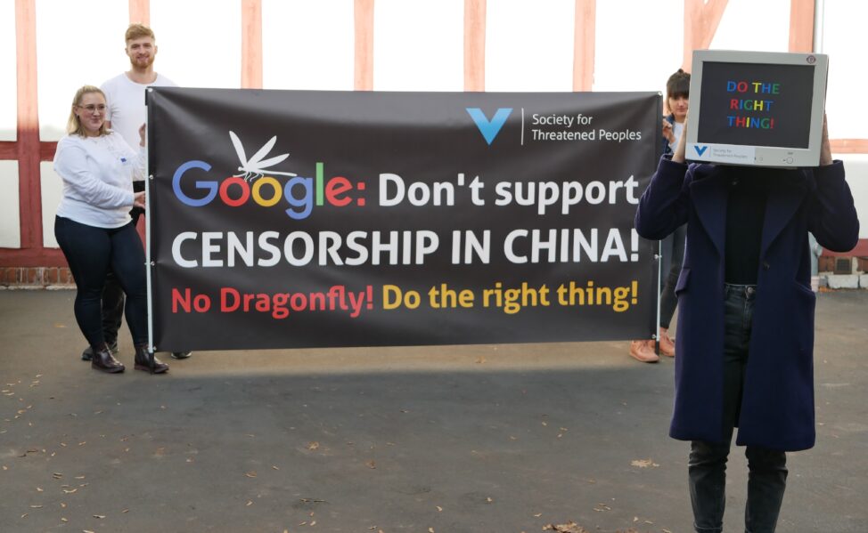 TERMIN:Mahnwache vor Google-Niederlassung in Hamburg gegen Dragon-Fly-Projekt