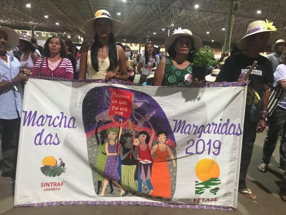 Indigener Frauenmarsch in Brasilien