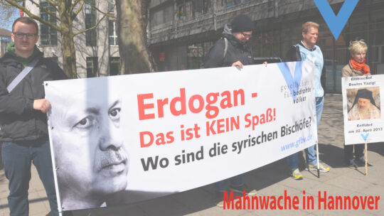 Mahnwache: „Erdogan, das ist kein Spaß!“