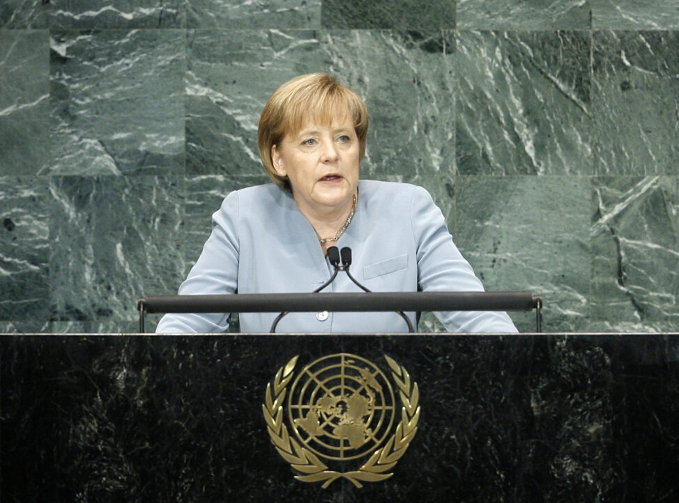 Angela Merkel: Halten Sie fest am Kurs für Menschlichkeit!