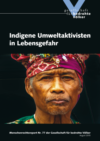 Menschenrechtsreport Nr. 77: Indigene Umweltaktivisten in Lebensgefahr