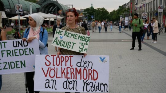 Sechster Jahrestag des Völkermordes an den Yeziden (3.8.)