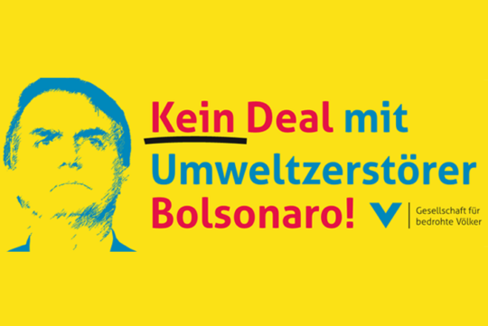 Tag der indigenen Völker: Kein Deal mit Umweltzerstörer Bolsonaro