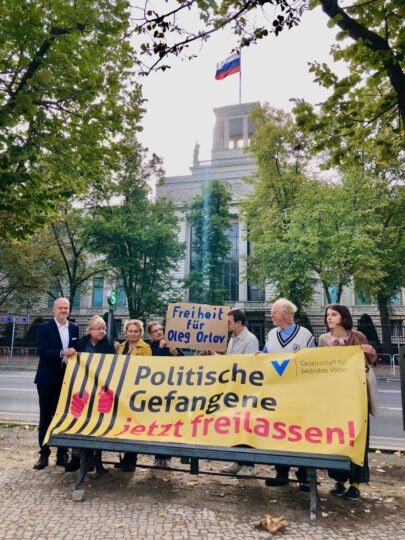 Russischer Menschenrechtler zu Geldstrafe verurteilt