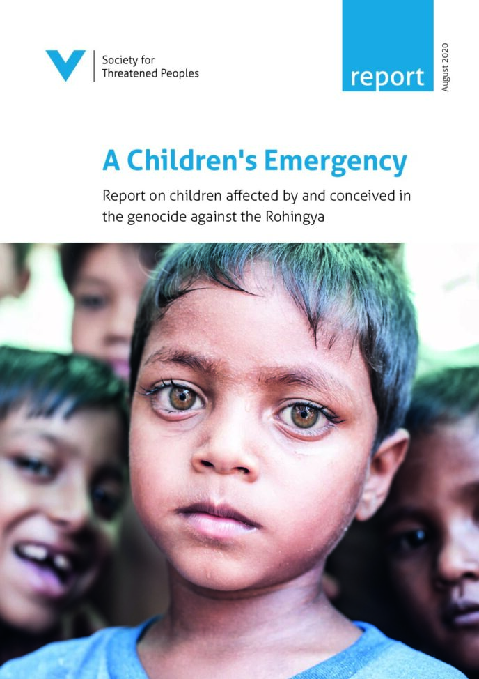 „A Children’s Emergency – Report on children affected by and conceived in the genocide against the Rohingya“
