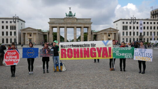 Einsatz für die Rohingya