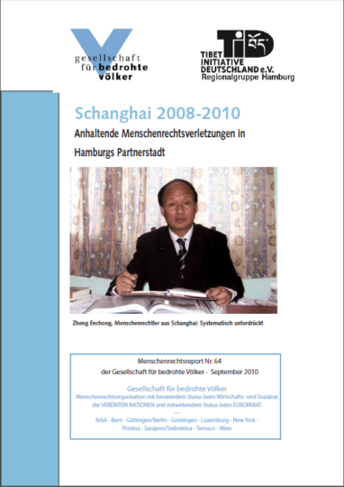 Menschenrechtsreport Nr. 64: Schanghai 2008-2010