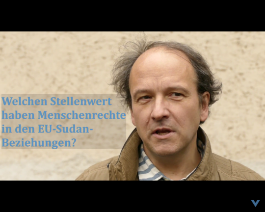 GfbV-Afrikareferent Ulrich Delius zu den EU-Sudan-Beziehungen