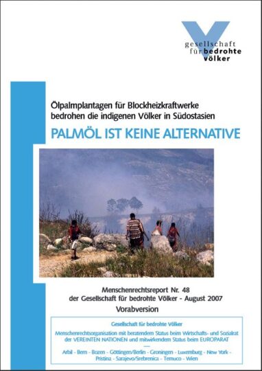 PALMÖL IST KEINE ALTERNATIVE