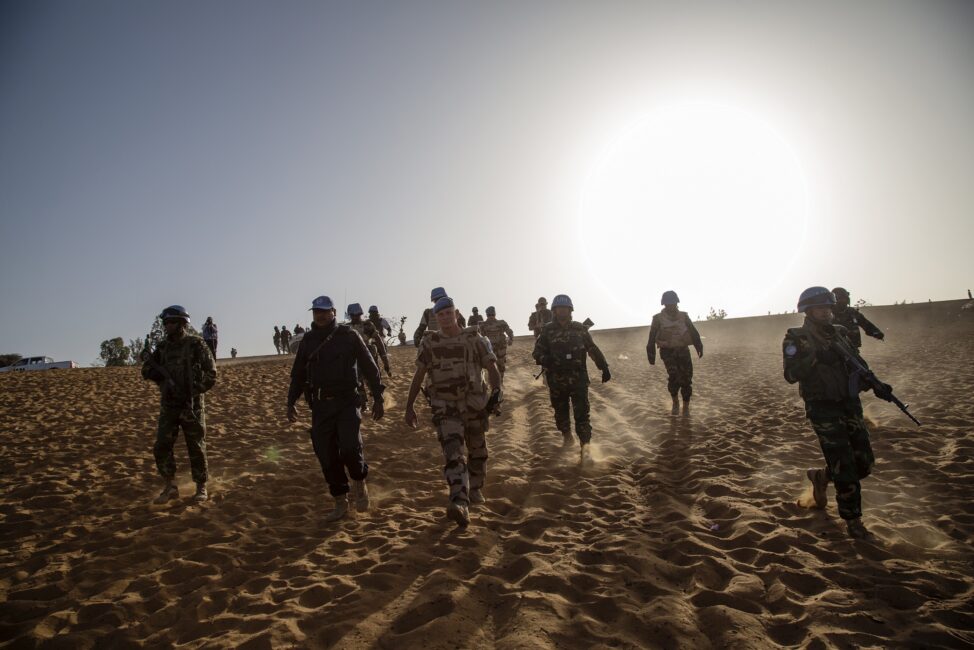 Terroristen überfallen Militärcamp und töten drei UN-Soldaten